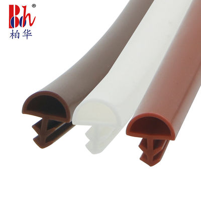 Houten het Weer van het Deursilicone het Ontdoen van Geluidsisolatietrekking Excluders