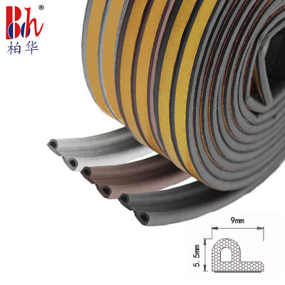 9x5.5mm EPDM Rubberverbindingenp Vorm Weatherstrips voor Deur en Venster