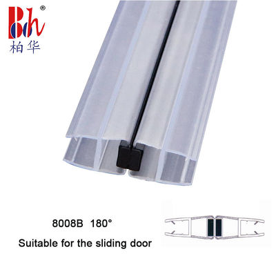 10mm Strook van de de Douchedeur van pvc 180° de Magnetische met het Verouderen Weerstand