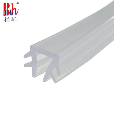 Transparant pvc-Weer die van de Zachte Stroken van de Glasklem voor 5mm Glas ontdoen
