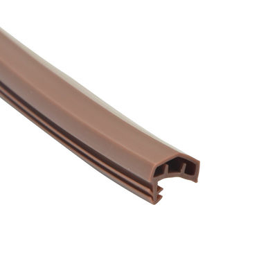 12*6mm Antibotsings van de de Strook Houten Deur van pvc Rubber de Verbindingsstrook P1809