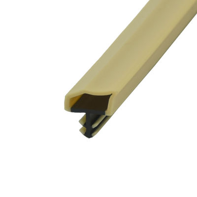 Verzegelt de co-extrusietpe Houten Deur Verzegelende Stroken Gele Rubberweatherstrips
