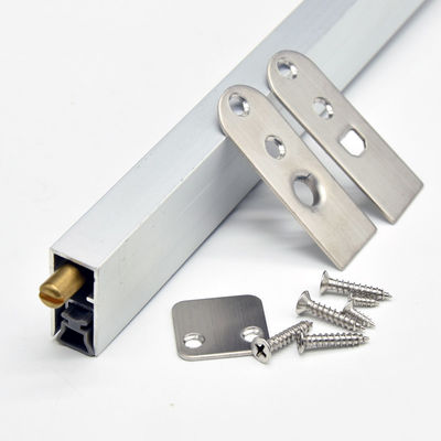 Silicium akoestische deur onderkant afdichtingen verborgen automatische drop down aluminium weer banden 915mm