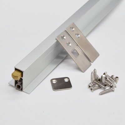 Verborgen T-type verborgen groeve automatische drop down deur afdichting met zijkant 1000mm