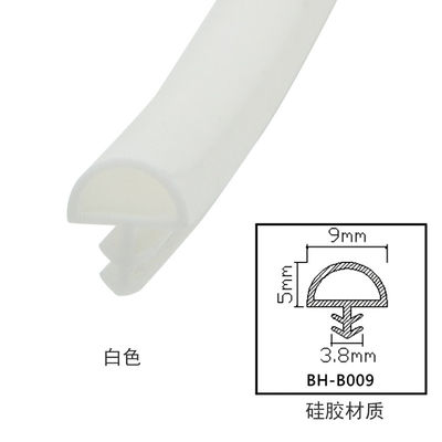 Houten het Weer van het Deursilicone het Ontdoen van Geluidsisolatietrekking Excluders