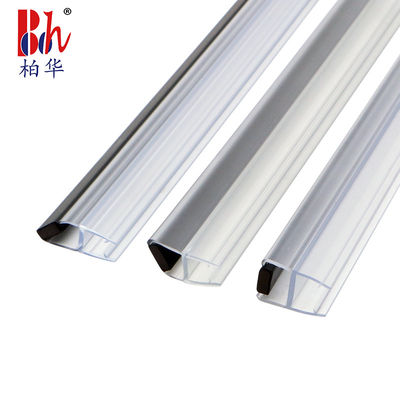 De goede van de de Deur Magnetische Strook van de veerkrachtdouche Waterdichte Verbindingen van pvc voor 8mm Glas