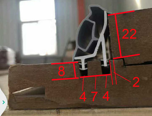 Geluidsisolatie het Magnetische Weer Ontdoen van voor Metaal Buitendeuren