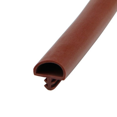 Hoog - van de Verbindingsstrook Co-Uitgedreven D van de kwaliteits de Houten Deur van de vorm Antibotsingspvc Rubber Verzegelende Stroken voor Houten Deur