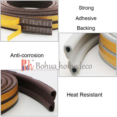 9x5.5mm EPDM Rubberverbindingenp Vorm Weatherstrips voor Deur en Venster