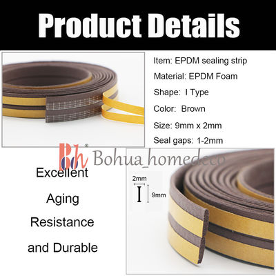 Ik gaf van de de Verbindingsstrook van Epdm de Rubber van de de Schokabsorptie Multikleur gestalte
