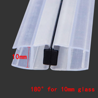 10mm Strook van de de Douchedeur van pvc 180° de Magnetische met het Verouderen Weerstand