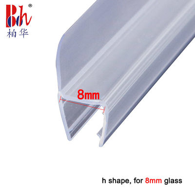 Van de het Glasdouche van pvc Transparant van de de Deurverbinding van de de Strookh Vorm de Badkamerswater die Strook behouden