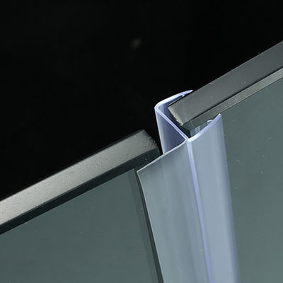 Van de de Deur Verticale Verbinding van de Frameless het Glijdende Douche Water die van de Strookpvc Montage behouden