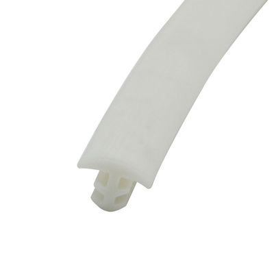 Groeftype van de de Deurverbinding van Pvc Gesteund de Strook Stevige Boogvormige 8*2mm Veelkleurig