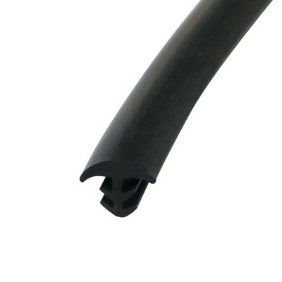 Groeftype van de de Deurverbinding van Pvc Gesteund de Strook Stevige Boogvormige 8*2mm Veelkleurig