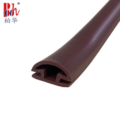 Van de de Garderobedeur van de schokabsorptie van de de Verbindingsstrook Rubberstrook 14*6mm van Pvc