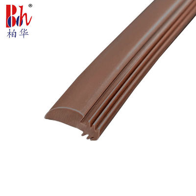 Groeftype OEM de Deur Weatherstrip van Pvc gemakkelijk om goedgekeurd Ce te installeren