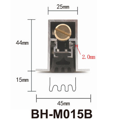 Ce Verborgen de Bodemverbindingen van de Aluminium Automatische Deur met EPDM Rubberraven rp 70