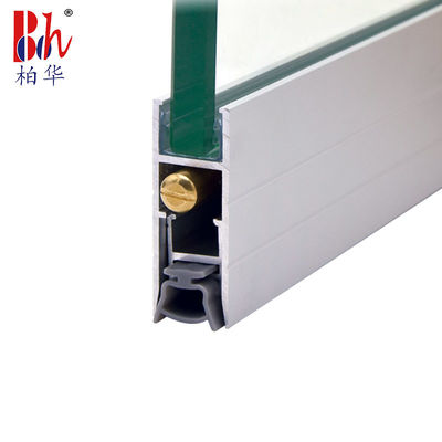 17*45mm verzegelt de Automatische Deurbodem Aluminium Weatherstrips voor Grasdeur