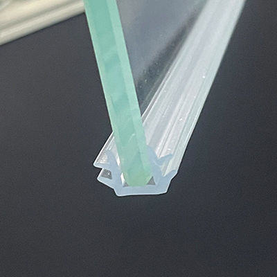 Transparant pvc-Weer die van de Zachte Stroken van de Glasklem voor 5mm Glas ontdoen