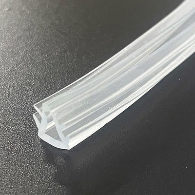 Transparant pvc-Weer die van de Zachte Stroken van de Glasklem voor 5mm Glas ontdoen