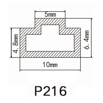 Van de de Garderobeschuifdeur van pvc TPE de Strook van de het Stofverbinding met Lawaaivermindering