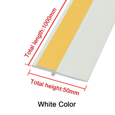 50mm Wit van de de Deurbodem van Pvc van de de Verbindingsstrook de Windbewijs
