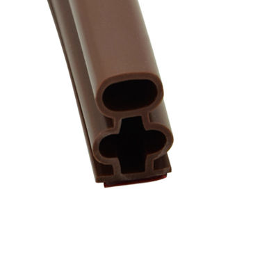 10mm van het Silicone de Rubberstroken van de Breedteo Vorm Dubbele Laag voor Deurkader