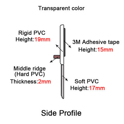 Correct Bewijs 3M Glue Tape Self - Zelfklevende pvc-Deurverbindingen