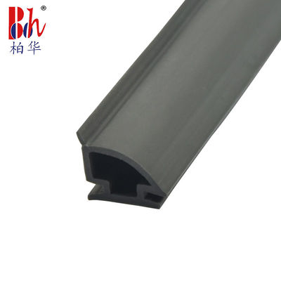 12.5*10mm de Rubberstrook TPE van pvc Antibotsings voor Schuifdeur Zwarte Kleur
