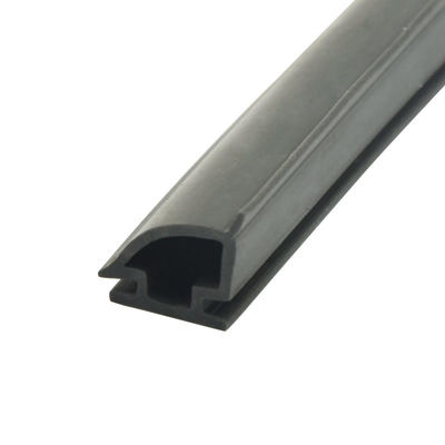 12.5*10mm de Rubberstrook TPE van pvc Antibotsings voor Schuifdeur Zwarte Kleur